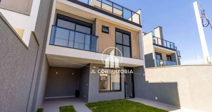 Sobrado com 3 dormitórios à venda, 139 m² por R$ 889.000,00 - Pilarzinho - Curitiba/PR