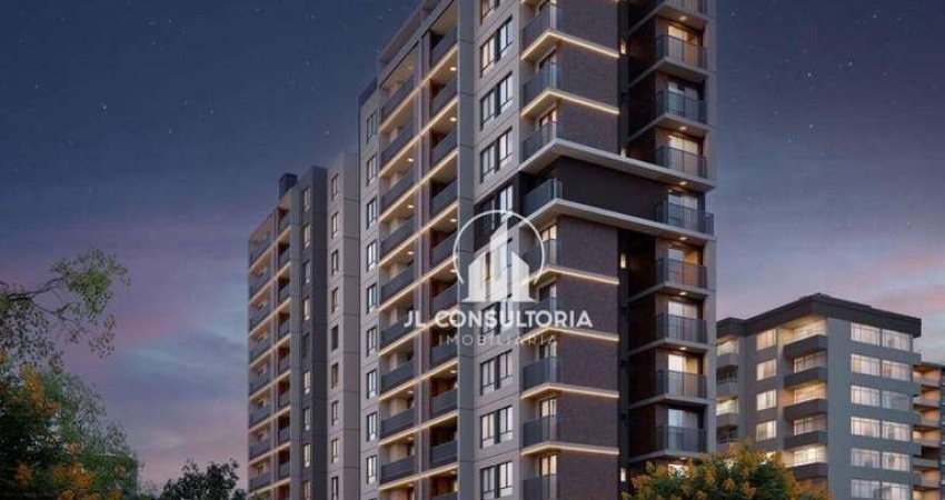 Apartamento Garden com 2 dormitórios à venda, 56 m² por R$ 506.068,00 - Novo Mundo - Curitiba/PR