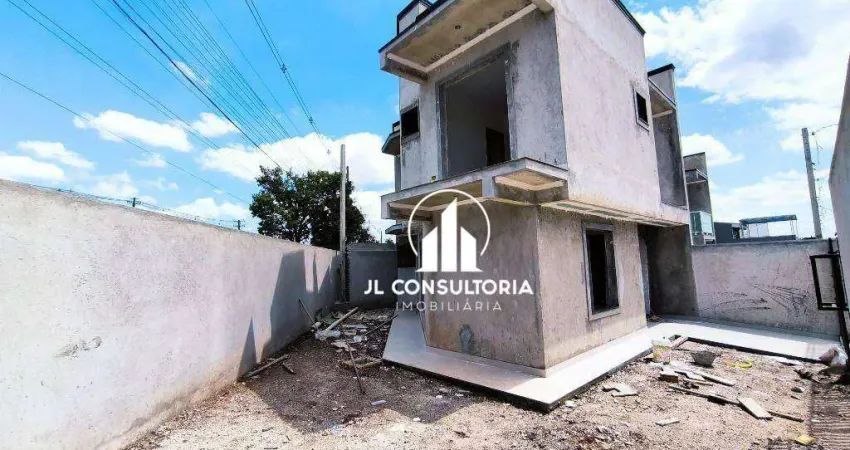 Sobrado à venda, 80 m² por r$ 480.000,00 - cidade industrial - curitiba/pr