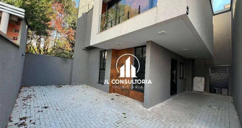 Sobrado à venda, 173 m² por R$ 829.000,00 - Uberaba - Curitiba/PR