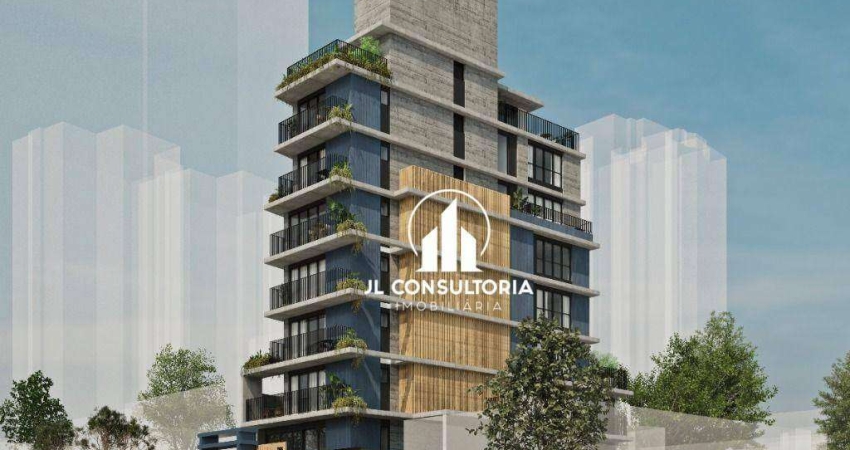 Apartamento Garden com 1 dormitório à venda, 17 m² por R$ 398.413,65 - Batel - Curitiba/PR