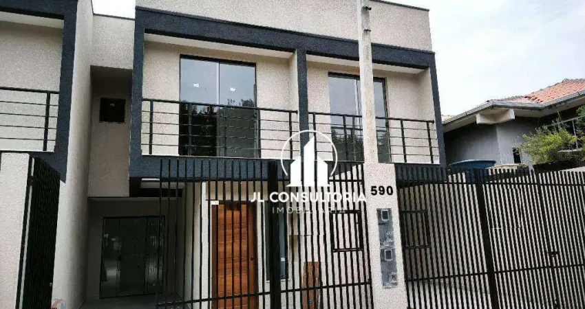 Sobrado à venda, 56 m² por r$ 350.000,00 - sítio cercado - curitiba/pr