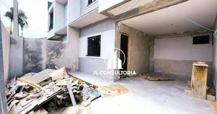 Sobrado à venda, 91 m² por r$ 500.000,00 - sítio cercado - curitiba/pr
