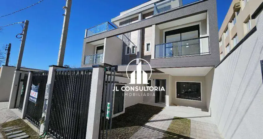 Sobrado com 3 dormitórios à venda, 141 m² por R$ 1.190.000,00 - Portão - Curitiba/PR