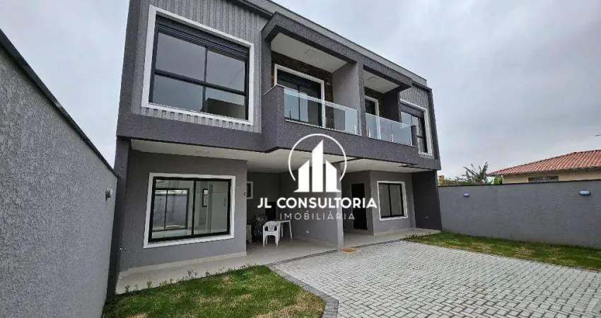 Sobrado com 3 dormitórios à venda, 125 m² por R$ 750.000,00 - Fanny - Curitiba/PR
