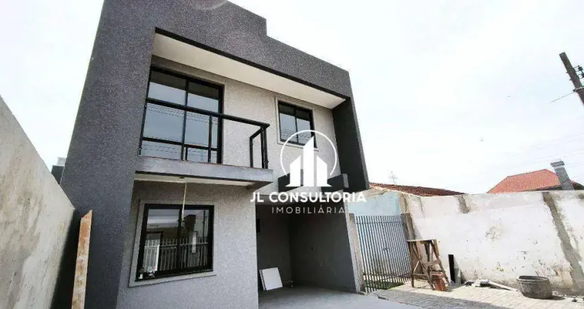 Sobrado à venda, 90 m² por r$ 640.000,00 - sítio cercado - curitiba/pr