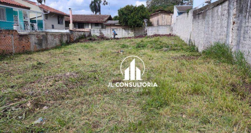 Terreno à venda, 442 m² por R$ 680.000 - Capão Raso - Curitiba/PR