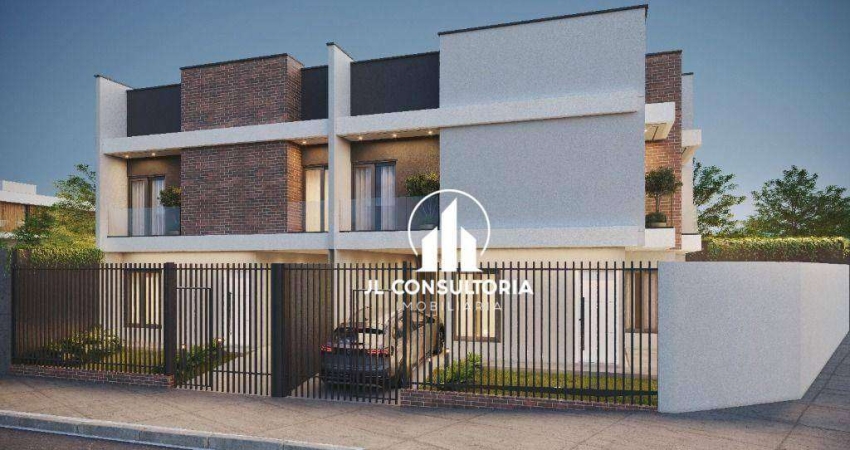 Sobrado com 3 dormitórios à venda, 88 m² por R$ 580.000 - Cidade Industrial - Curitiba/PR