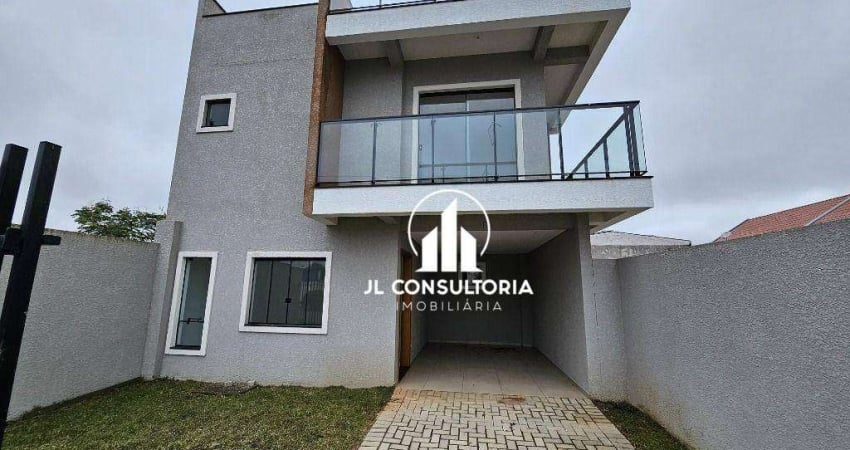 Sobrado com 3 dormitórios à venda, 205 m² por R$ 798.000,00 - Pinheirinho - Curitiba/PR