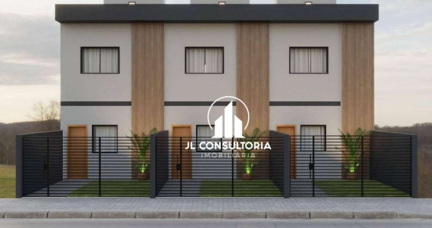 Sobrado com 2 dormitórios à venda, 48 m² por R$ 350.000,00 - Pinheirinho - Curitiba/PR