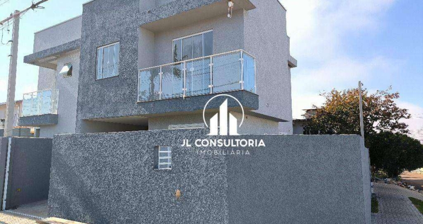 Sobrado com 3 dormitórios à venda, 83 m² por R$ 485.000 - Sítio Cercado - Curitiba/PR