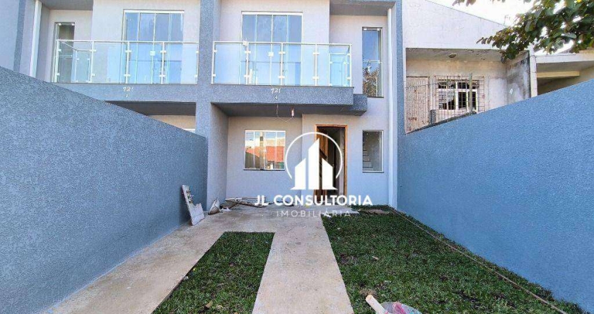 Sobrado com 2 dormitórios à venda, 63 m² por R$ 370.000 - Sítio Cercado - Curitiba/PR
