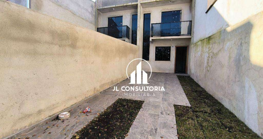 Sobrado com 3 dormitórios à venda, 88 m² por R$ 420.000 - Tatuquara - Curitiba/PR