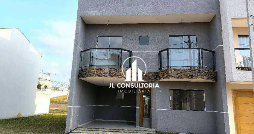 Sobrado com 3 dormitórios à venda, 132 m² por R$ 530.000 - Campo de Santana - Curitiba/PR