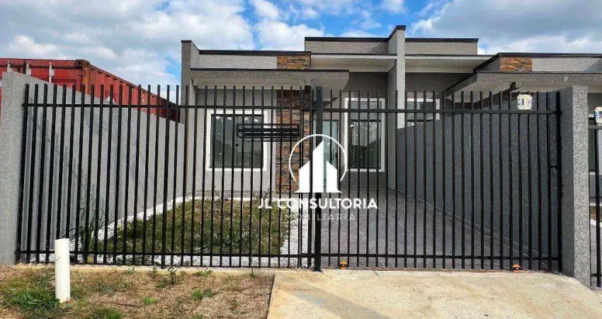 Casa com 3 dormitórios à venda, 60 m² por R$ 330.000,00 - Gralha Azul - Fazenda Rio Grande/PR