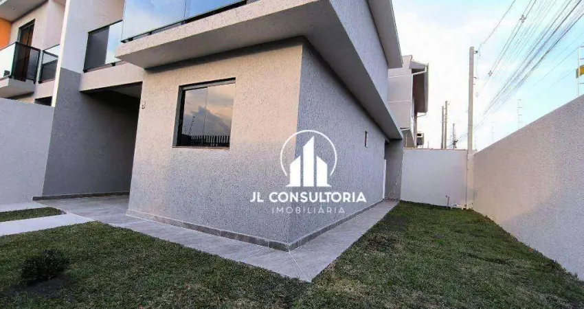 Sobrado com 3 dormitórios à venda, 82 m² por R$ 425.000 - Campo de Santana - Curitiba/PR