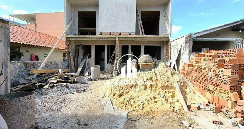 Sobrado com 3 dormitórios à venda, 83 m² por R$ 445.000 - Sítio Cercado - Curitiba/PR