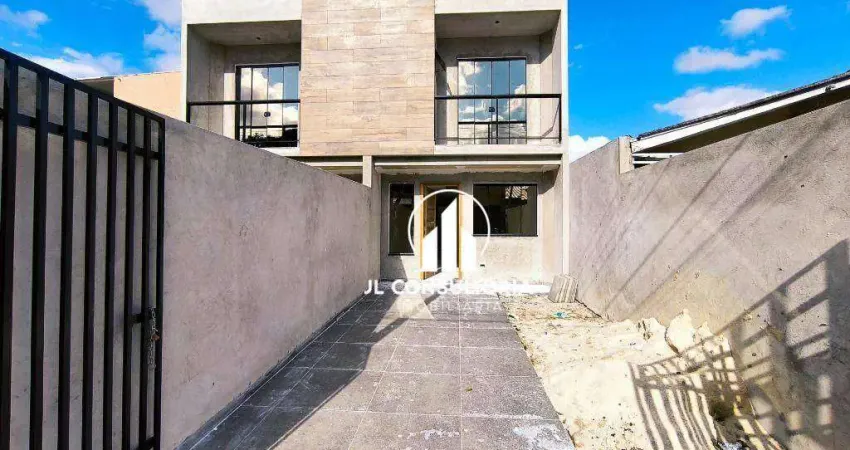 Sobrado à venda, 83 m² por r$ 450.000,00 - sítio cercado - curitiba/pr