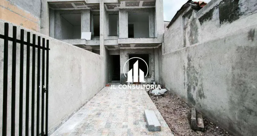 Sobrado à venda, 87 m² por r$ 530.000,00 - sítio cercado - curitiba/pr