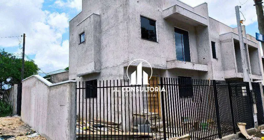 Sobrado à venda, 80 m² por r$ 550.000,00 - sítio cercado - curitiba/pr