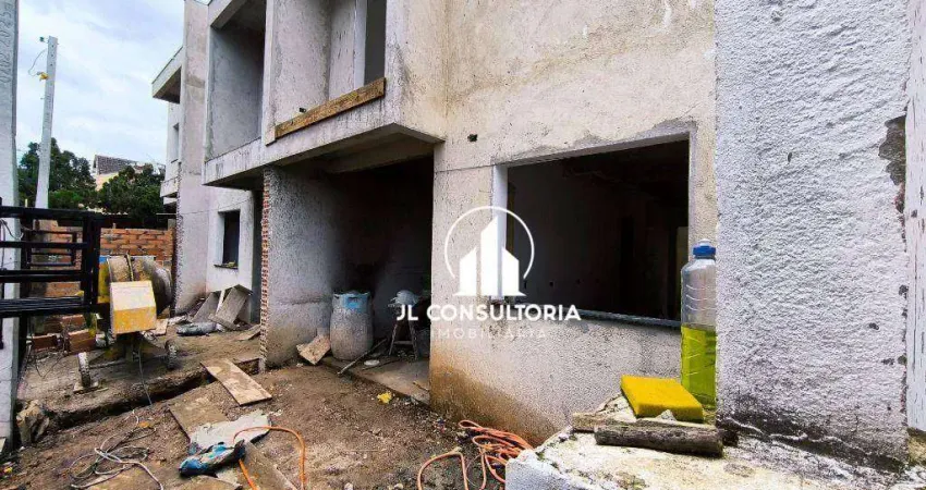 Sobrado à venda, 80 m² por r$ 450.000,00 - sítio cercado - curitiba/pr