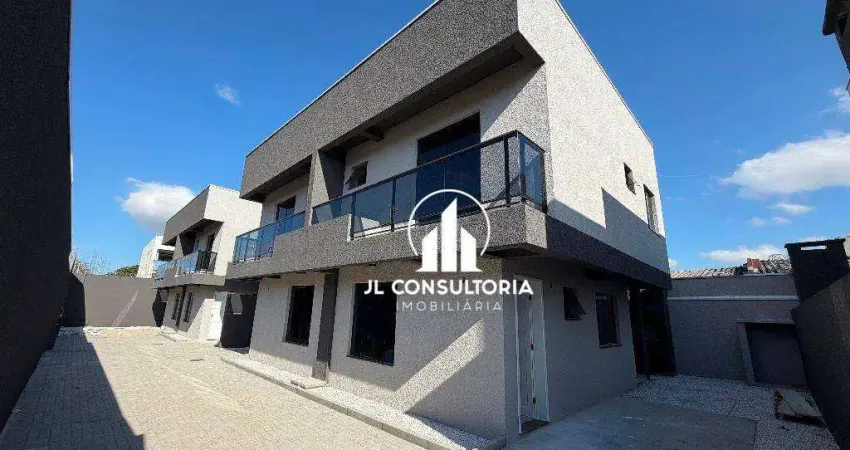 Sobrado com 3 dormitórios à venda, 88 m² por r$ 515.000,00 - alto boqueirão - curitiba/pr