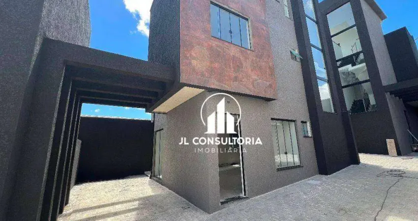 Sobrado com 3 dormitórios à venda, 118 m² por r$ 519.000,00 - xaxim - curitiba/pr