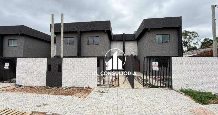 Sobrado com 3 dormitórios à venda, 75 m² por r$ 479.000,00 - pinheirinho - curitiba/pr