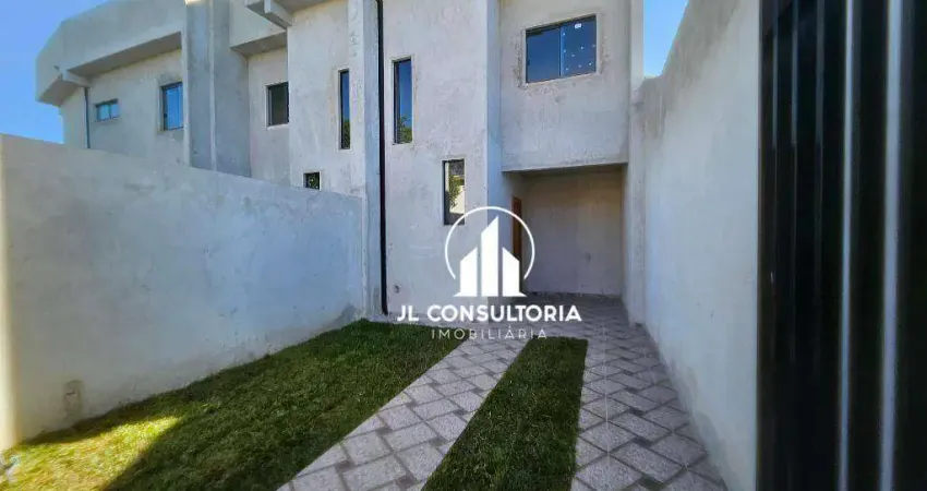 Sobrado com 2 dormitórios à venda, 59 m² por r$ 349.900,00 - sítio cercado - curitiba/pr