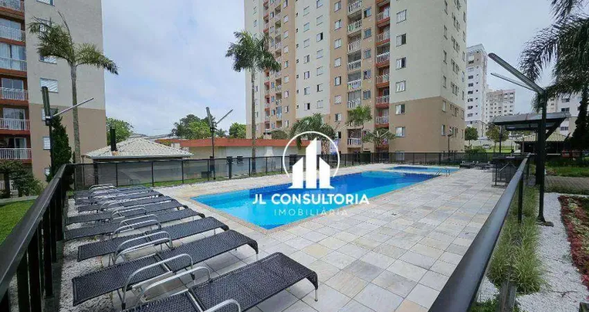 Apartamento com 2 dormitórios à venda, 51 m² por r$ 320.000,00 - pinheirinho - curitiba/pr