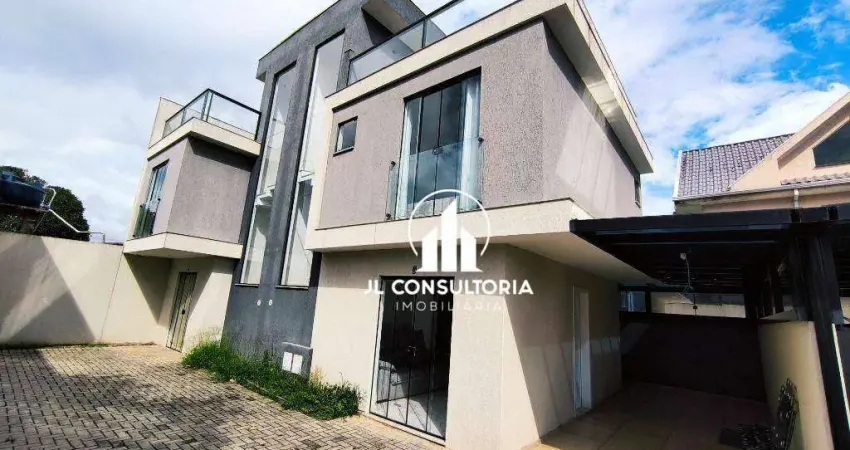 Sobrado com 4 dormitórios à venda, 110 m² por R$ 520.000,00 - Alto Boqueirão - Curitiba/PR