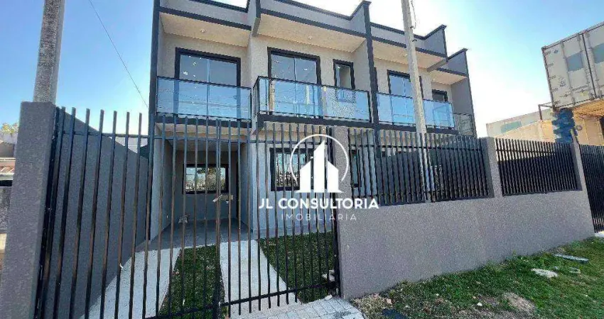 Sobrado à venda, 72 m² por r$ 390.000,00 - campo de santana - curitiba/pr
