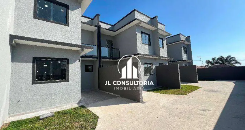 Sobrado à venda, 54 m² por r$ 310.000,00 - campo de santana - curitiba/pr