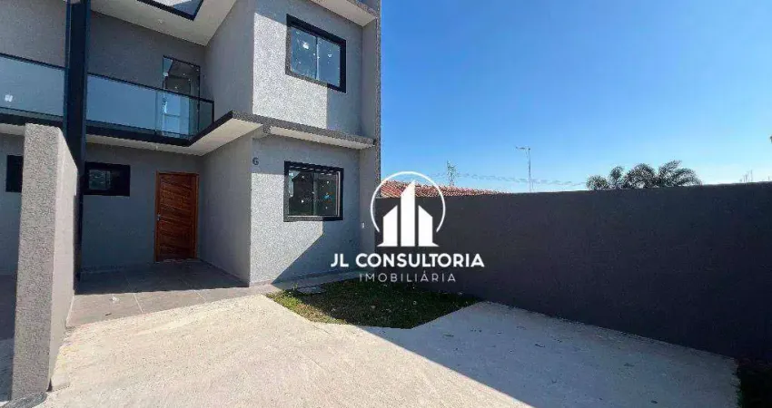Sobrado à venda, 54 m² por r$ 330.000,00 - campo de santana - curitiba/pr