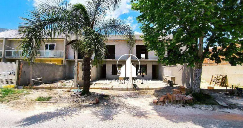 Sobrado com 3 dormitórios à venda, 78 m² por r$ 450.000 - cidade industrial - curitiba/pr