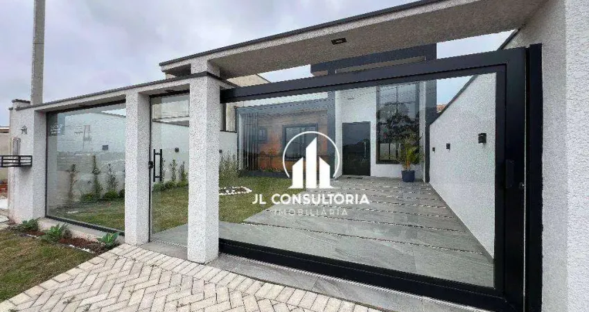 Casa com 3 dormitórios à venda, 76 m² por r$ 590.000,00 - eucaliptos - fazenda rio grande/pr