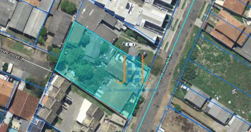 Terreno 24/40 com 2 testadas, Zona de Interesse social