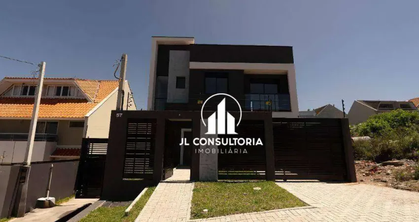 Sobrado com 3 dormitórios à venda, 124 m² por r$ 890.000,00 - uberaba - curitiba/pr