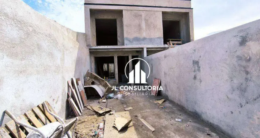 Sobrado com 3 dormitórios à venda, 80 m² por r$ 465.000 - sítio cercado - curitiba/pr