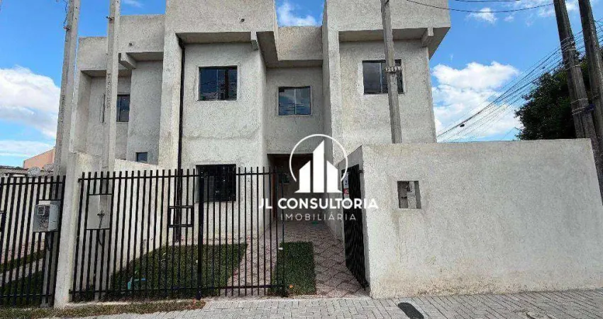 Sobrado com 2 dormitórios à venda, 56 m² por r$ 319.000,00 - sítio cercado - curitiba/pr