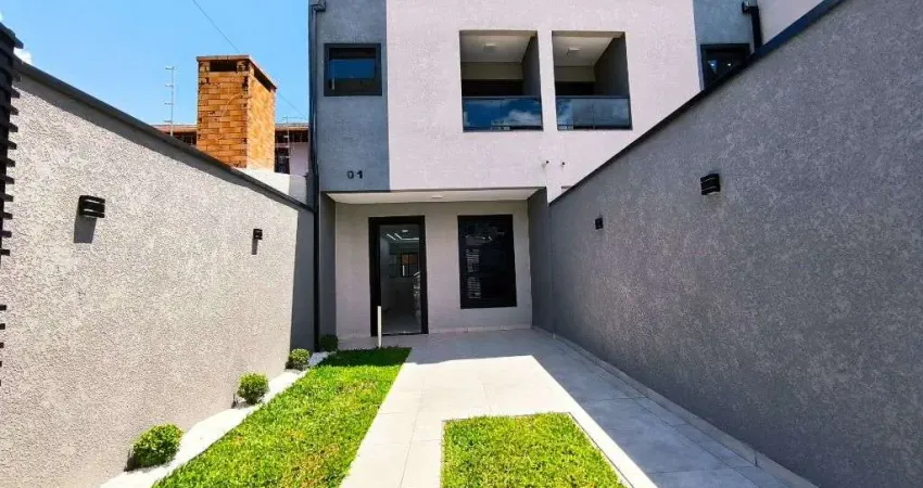 Sobrado com 4 dormitórios à venda, 120 m² por r$ 550.000 - sítio cercado - curitiba/pr