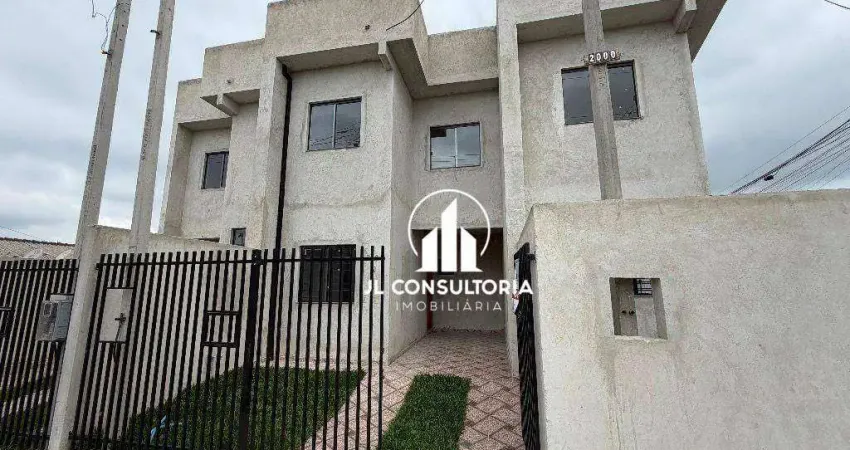 Sobrado com 2 dormitórios à venda, 51 m² por r$ 319.000,00 - sítio cercado - curitiba/pr