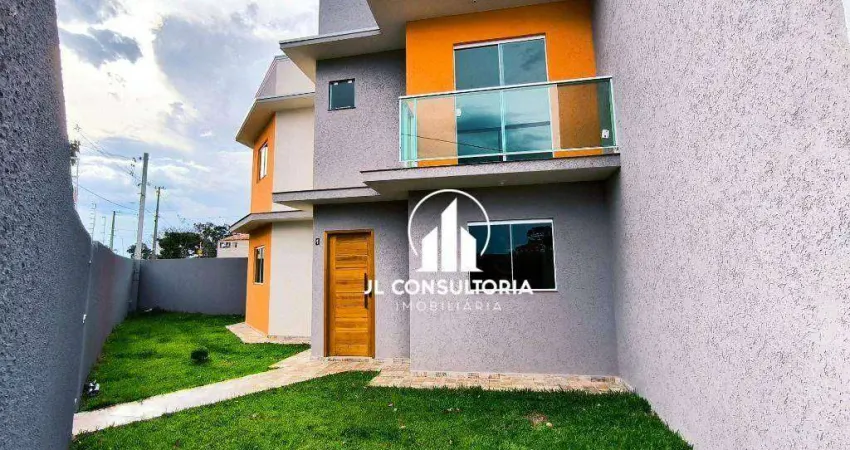 Sobrado com 2 dormitórios à venda, 74 m² por R$ 360.000 - Ganchinho - Curitiba/PR