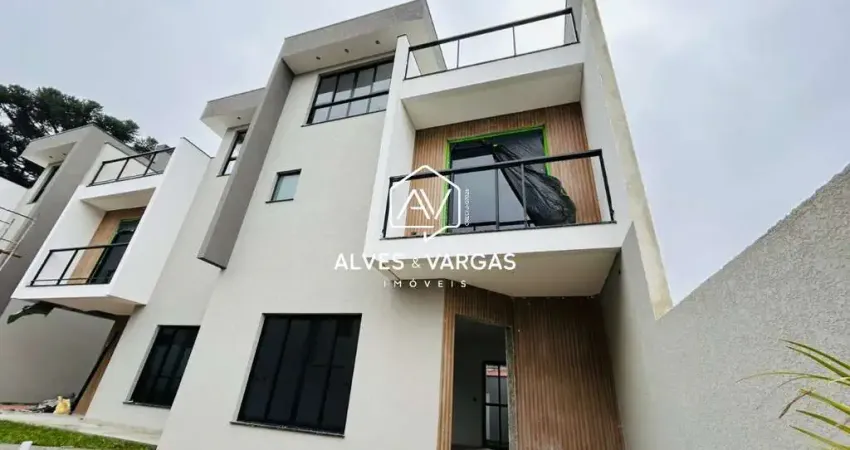 Casa em condomínio fechado com 3 quartos à venda na Travessa Ferreira, 52, Uberaba, Curitiba