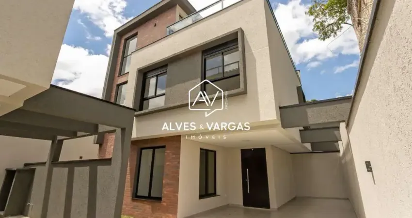 Casa em condomínio fechado com 3 quartos à venda na Rua Theodoro Bruno Breithaupt, 319, Abranches, Curitiba