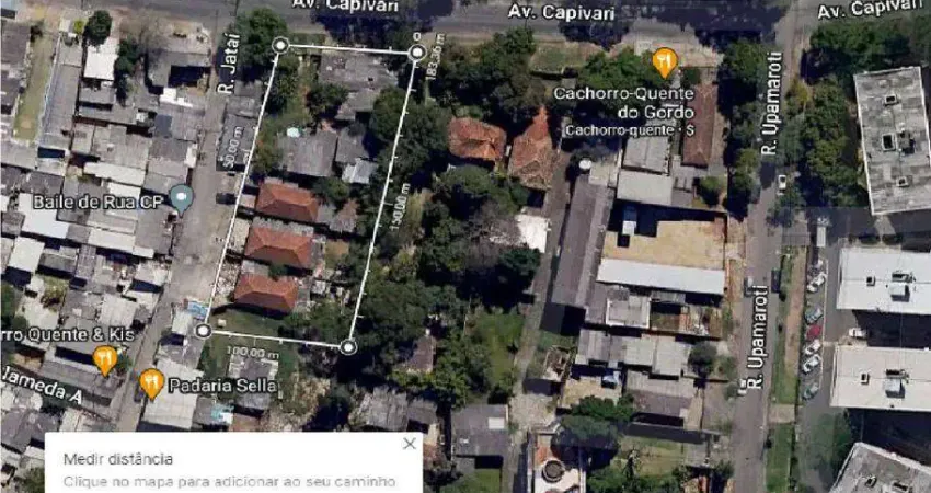 Terreno à venda na Avenida Capivari, Cristal, Porto Alegre