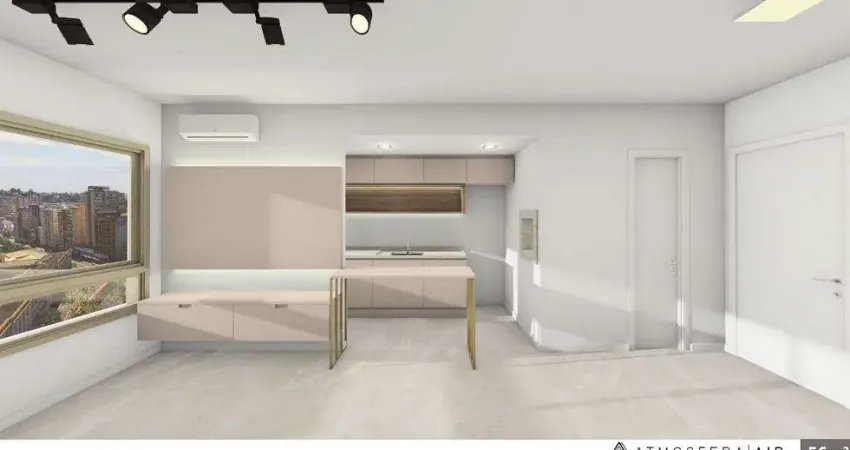 Apartamento com 1 quarto à venda na Avenida Praia de Belas, Menino Deus, Porto Alegre