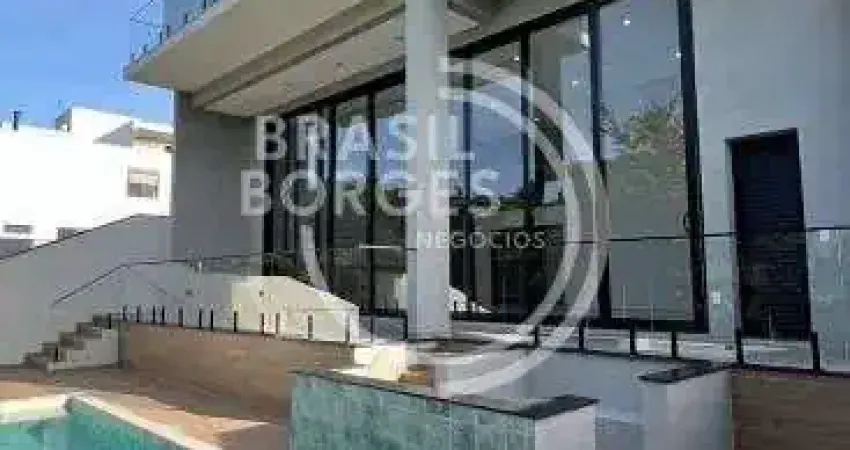 Casa de condomínio com 3 suítes, 303m² - alphaville nova esplanada 4