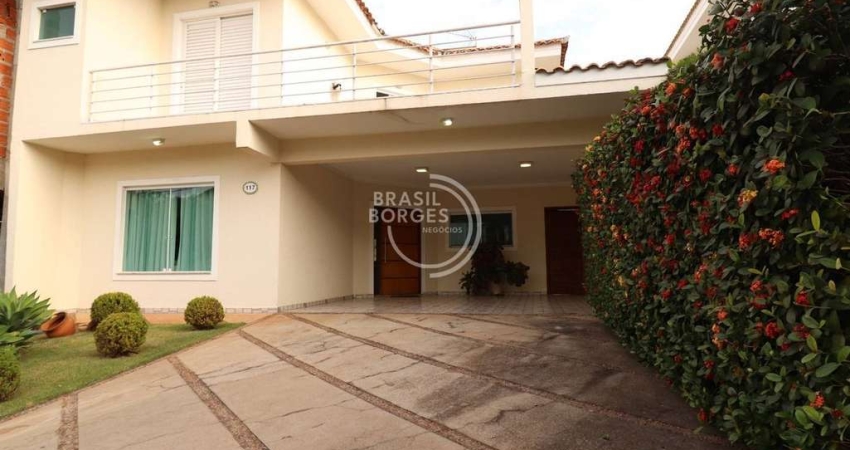 Sobrado no Villa dos Inglezes com 3 suítes, sala para 3 ambientes, sala de TV, escritório, piscina