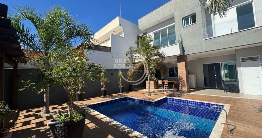 Casa no condomínio Villagio Milano- 3 dorms. Sendo 2 suítes- belíssima área gourmet com piscina aquecida
